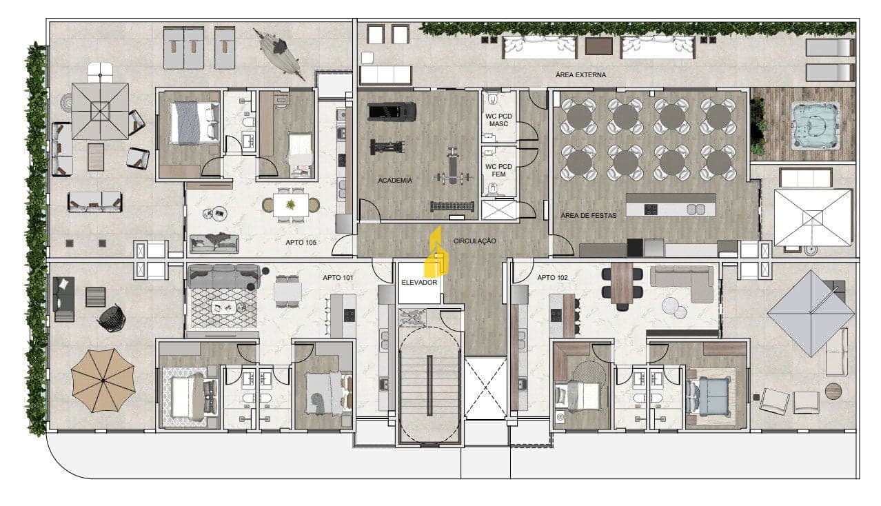 🏡 APARTAMENTO À VENDA NO BAIRRO DAS NAÇÕES – TIMBÓ/SC 🏡