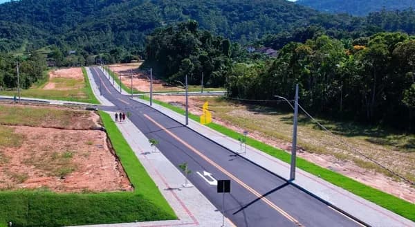 Terreno com 312m² á venda em Timbó/SC