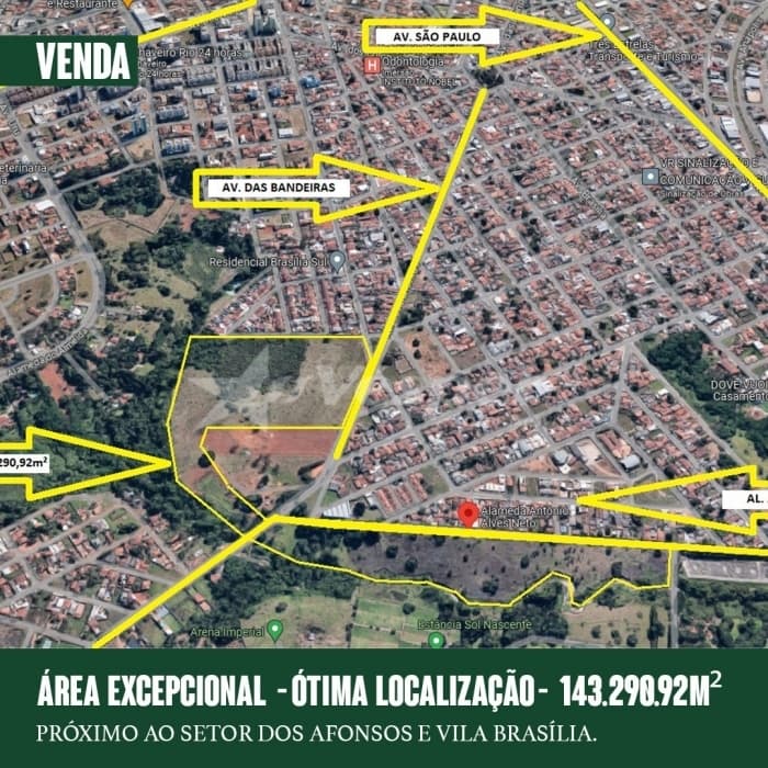 Terreno à venda no bairro Jardim Maria Inês em Aparecida de Goiânia/GO
