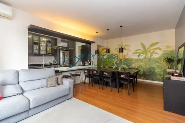 Apartamento Santa Cecília com 2 quartos, 100m² 1 vaga cozinha integrada