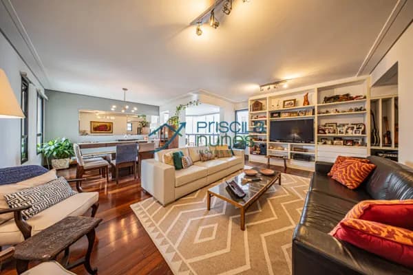 Apartamento Vila Olímpia com 3 quartos, sendo 3 suítes, 160m²