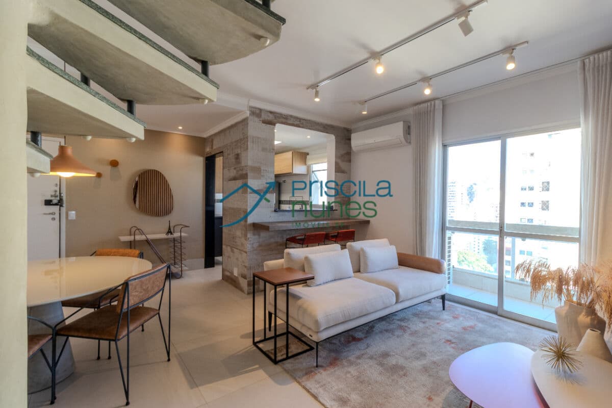 Duplex Vila Nova Conceição com 2 quartos, 111m²