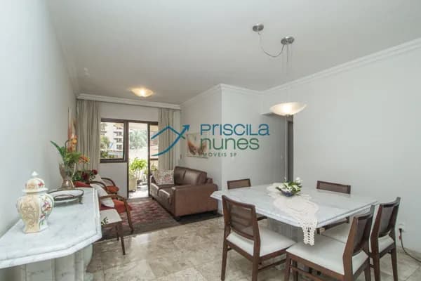 Apartamento Moema com 3 quartos, sendo 3 suítes, 100m²