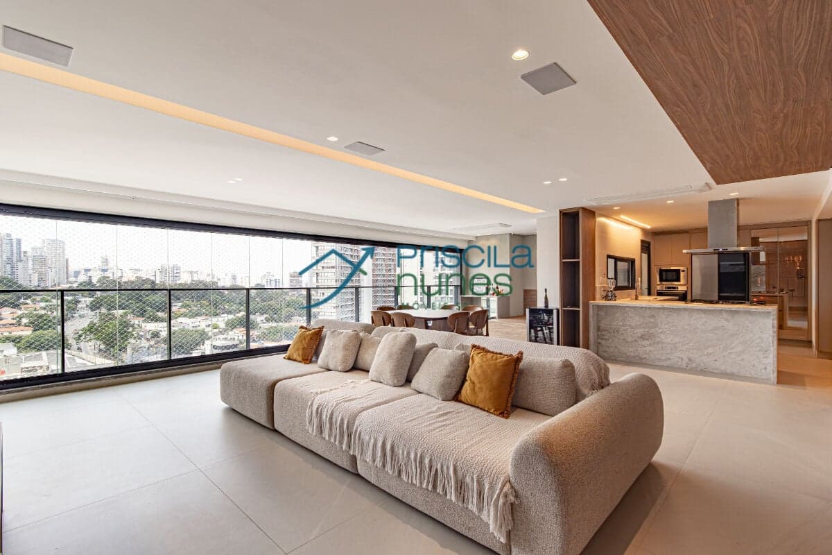 Apartamento Sumaré com 3 quartos, sendo 3 suítes, 157m²
