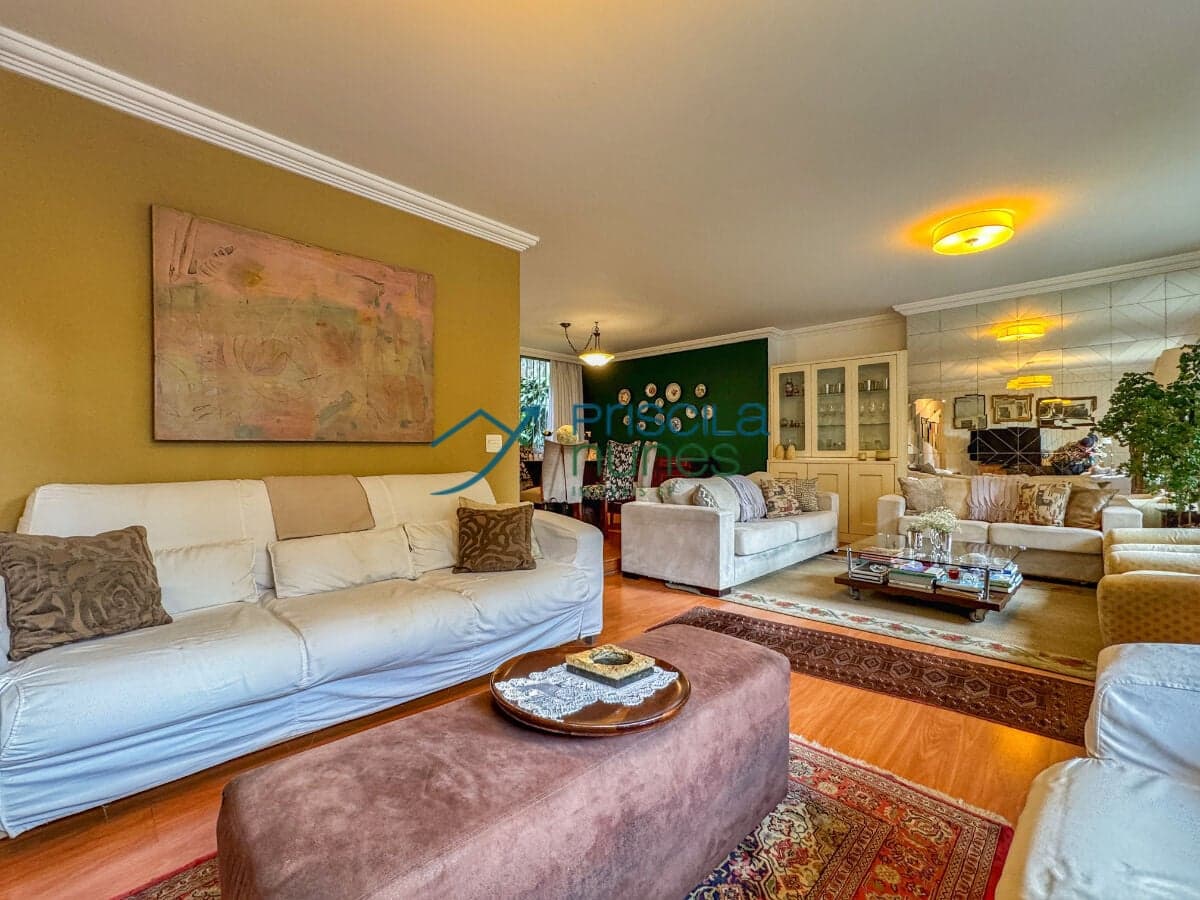 Apartamento Bela Vista com 3 quartos, sendo 1 suíte, 155m²