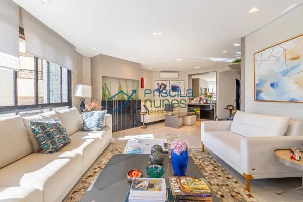 Apartamento Santa Cecília com 4 quartos, sendo 3 suítes, 208m²