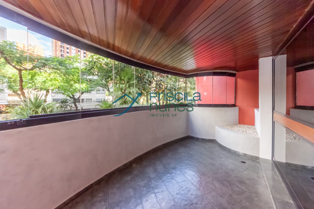 Apartamento Indianópolis com 4 quartos, sendo 4 suítes, 198m