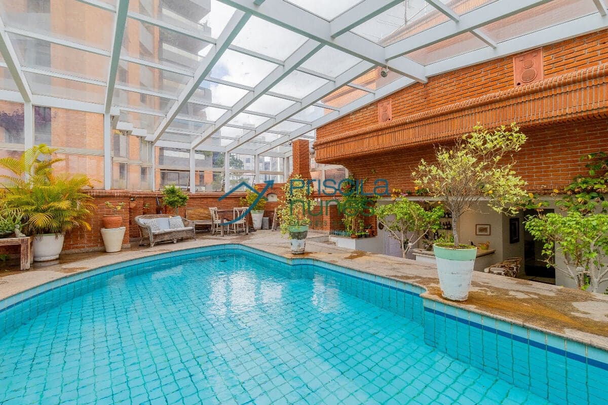 Cobertura Duplex Higienopolis com 4 quartos, sendo 4 suítes, 580m²