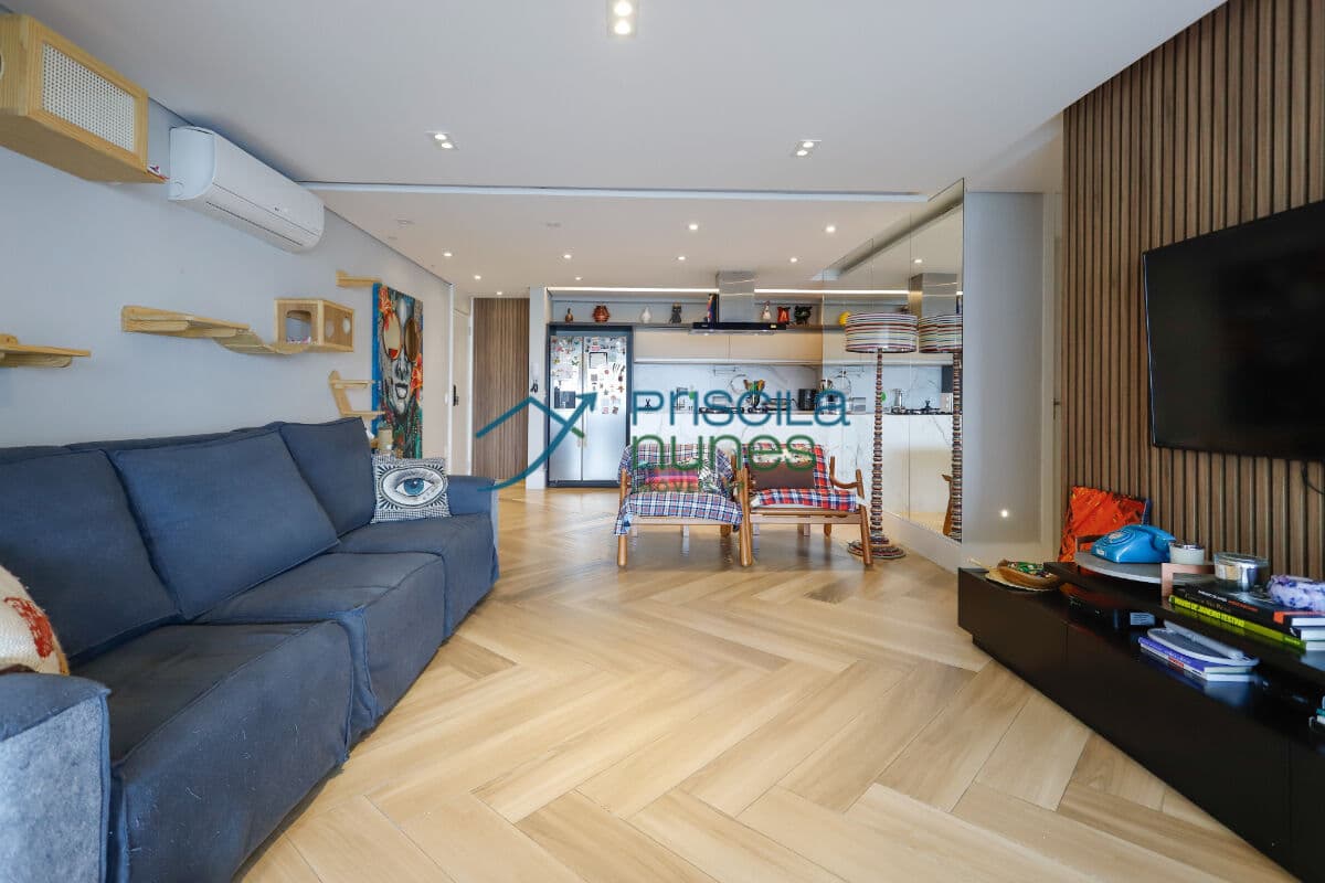 Apartamento Jardim da Perdizes com 2 quartos, sendo 2 suítes, 111m²