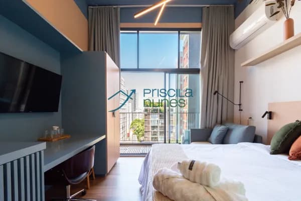 Studio para venda em Pinheiros com 1 quarto, 27m²