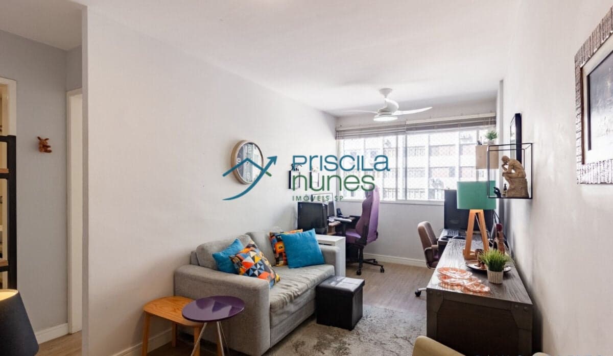 Apartamento Santa Cecília com 1 quarto, 45m²