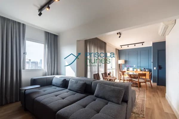 Apartamento Vila Clementino com 2 quartos, sendo 2 suítes, 84m²