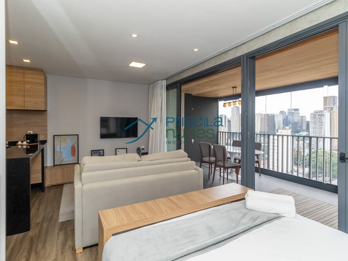 Apartamento Vila Nova Conceição com 1 quarto, 44m²