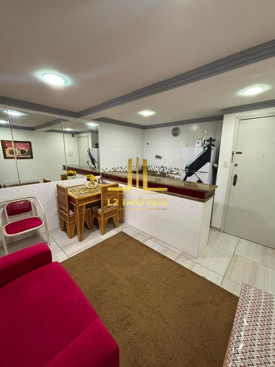 APARTAMENTO - 1/4 E SALA - 30M² - PORTEIRA FECHADA - 01 VAGA - PRAIA DO FLAMENGO