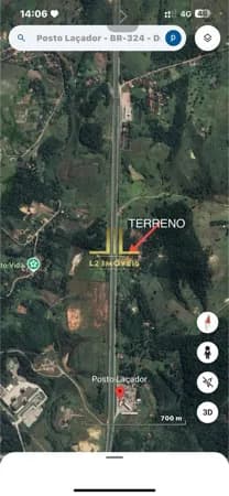 TerrenoTERRENO COMERCIAL - 7.348M² - BR 324 - CANDEIAS