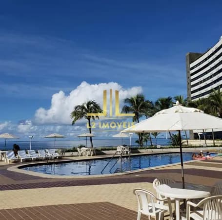 APARTAMENTO - 1/4 E SALA - 44M² - PORTEIRA FECHADA - ONDINA APART HOTEL