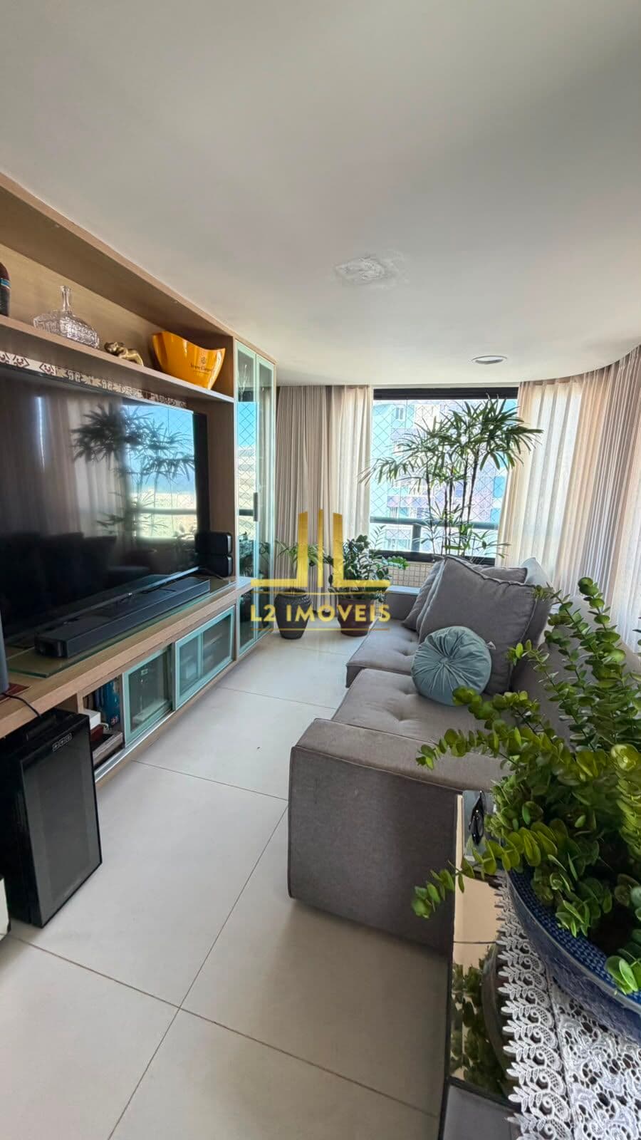 APARTAMENTO - 4/4 SENDO 2 SUÍTES - 142M² - DEPENDÊNCIA COMPLETA - 03 VAGAS - JARDIM ARMAÇÃO