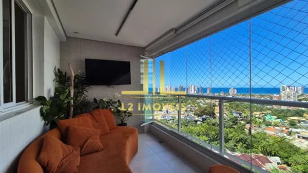 APARTAMENTO - 3/4 SENDO 1 SUÍTE - 110M² - VISTA MAR - PLATNO GREENVILLE