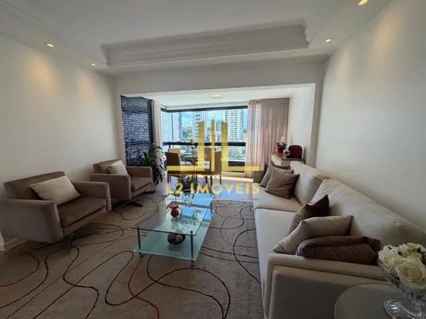 APARTAMENTO - 4/4 SENDO 2 SUÍTES - 136M² - NASCENTE - GABINETE - 02 VAGAS - CIDADE JARDIM
