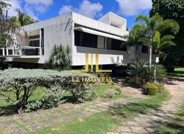 LOCAÇÃO - 5/4 SENDO 4 SUÍTES - 3.200M² - MOBILIADA - ENCONTRO DAS ÁGUAS - LAURO DE FREITAS