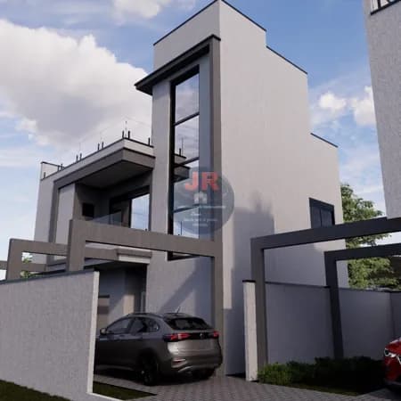 Casa Alto Padrão em Hauer, Curitiba/PR aceita imóvel como parte de pagamento