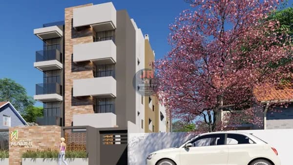 Residencial Madrid Boqueirão, prédio com elevador, entrada parcelada.