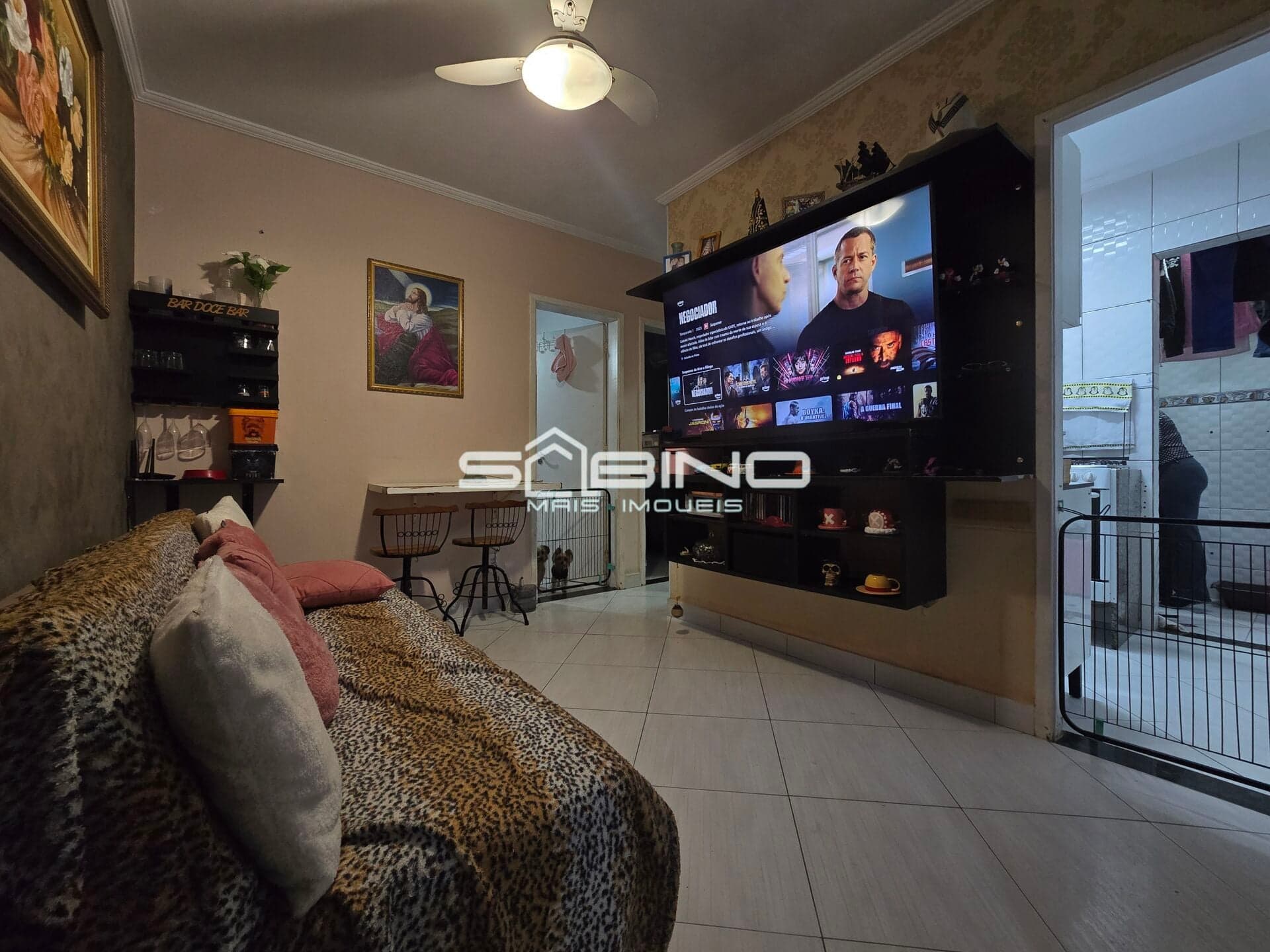 Apartamento à venda, no Edifício Wladimir Herzog, com 2 dormitórios, com 42m de área útil - Chácara Itapanhaú Bertioga/SP