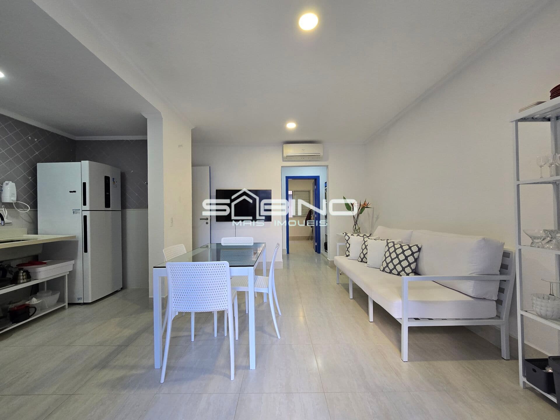 Imobiliária na Riviera, Villagio à venda no Condomínio Sabel, com 1 dormitório 52m² de área útil, 1 vaga - Riviera de São Lourenço.