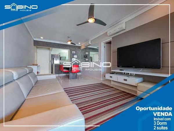 Imobiliária na Riviera, Apartamento à Venda I Locação no Edifício Evidence, 3 dormitórios, 2 suítes, 128m² - Riviera de São Lourenço