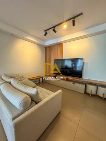 Apartamento MOBILIADO para Locação - 2 suítes - 2 vagas - 112m² - Present Alphaville