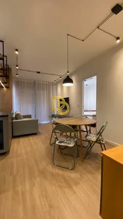 Apartamento MOBILIADO para Locação - 1 suíte - 1 vaga - 51m² - Condomínio Soul Itapecuru - Alphaville