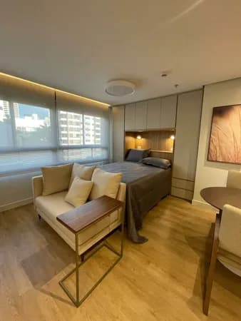 Apartamento 01 dormitório com box em bairro Petrópolis Porto Alegre RS