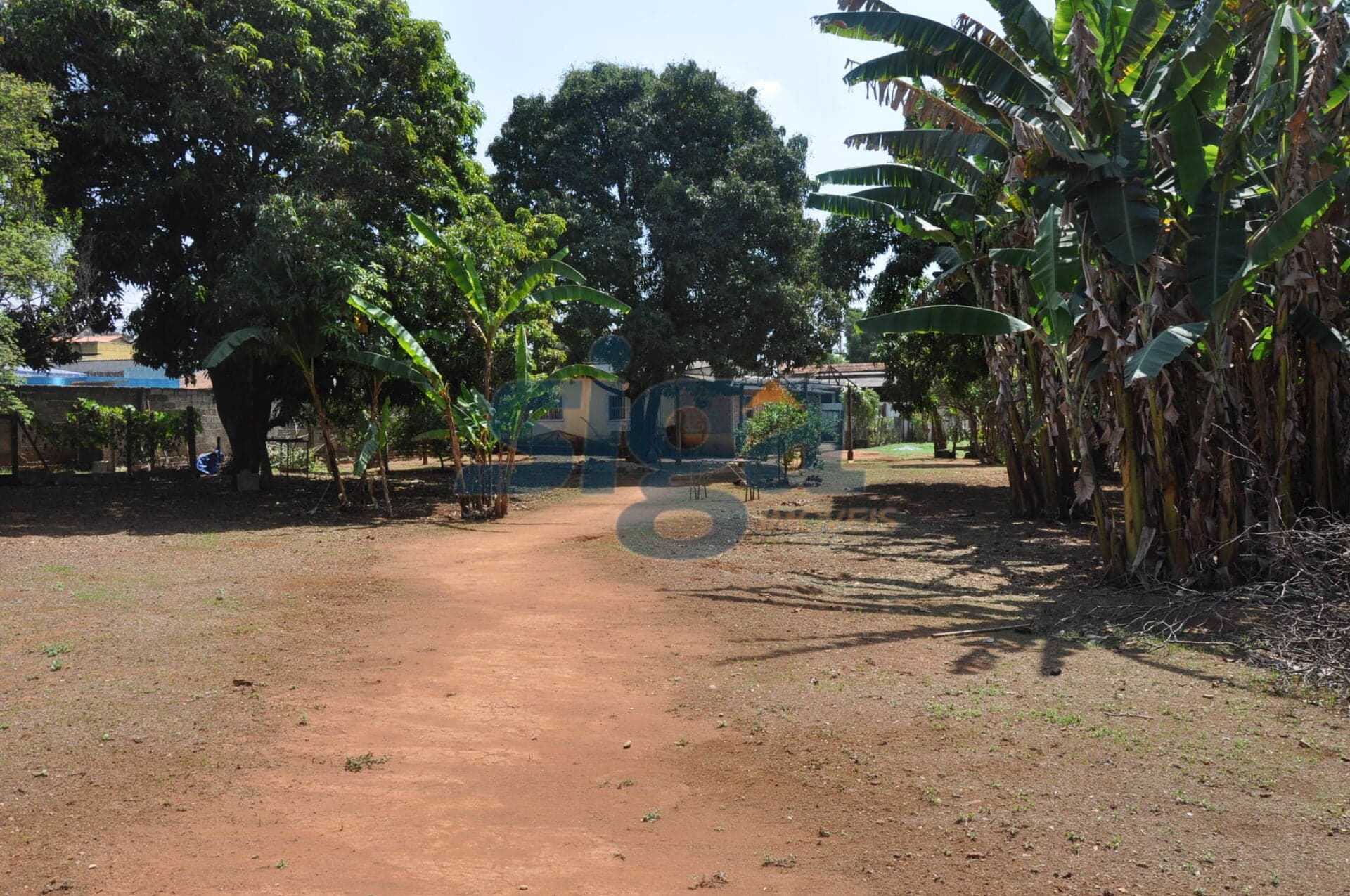 Terreno em área comercial com galpão