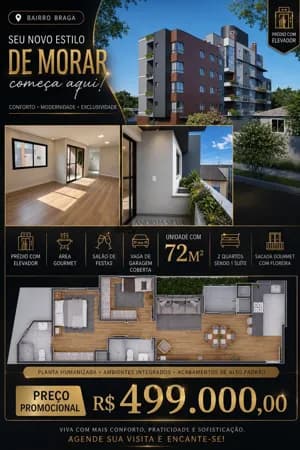 Apartamento de 02 quartos (01 suíte) à venda no Pedro Moro