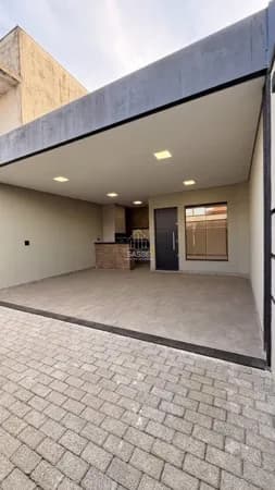 CASA NOVA 3 DORMITÓRIOS