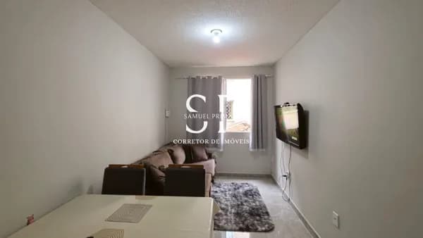 Apartamento de 2 quartos e 1 vaga Residencial Brisas - Jardim Nova Cidade