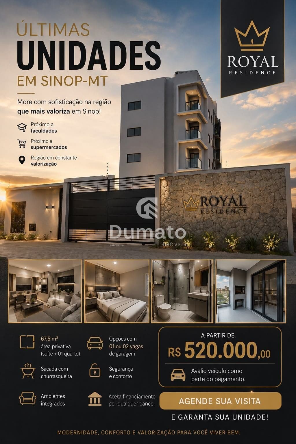 Apartamento em Sinop - Residencial Florença