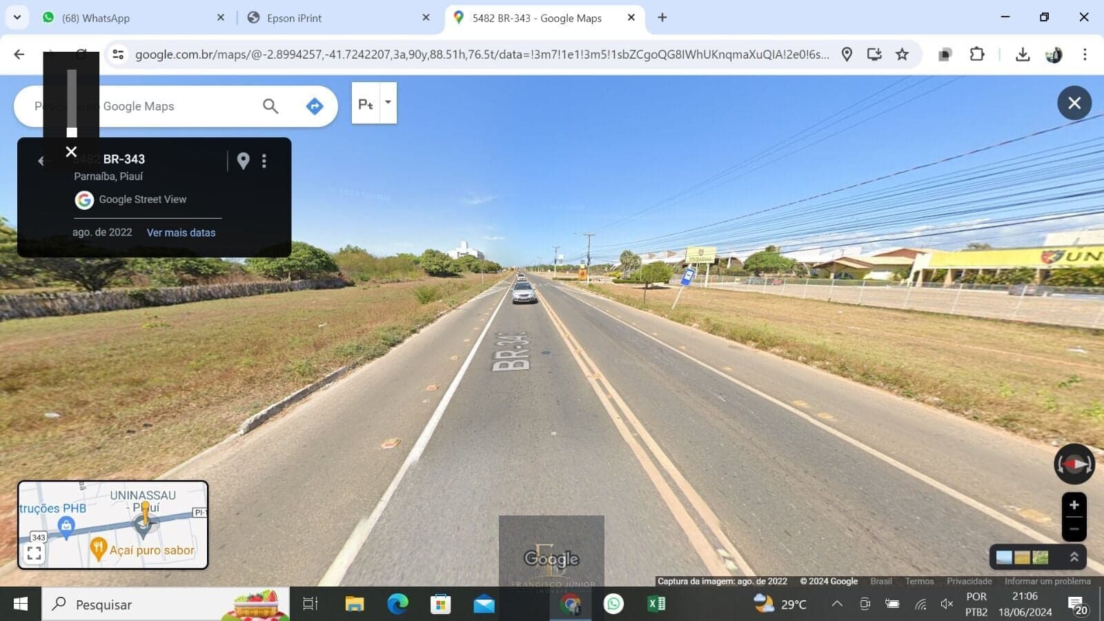 Terreno em Reis Veloso, Parnaíba/PI