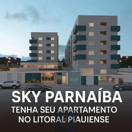 Apartamento Alto Padrão em Reis Veloso, Parnaíba/PI