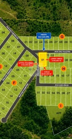 Lote/Terreno em Desterro de Entre Rios - Centro