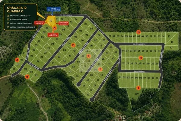 Lote/Terreno em Desterro de Entre Rios - Centro