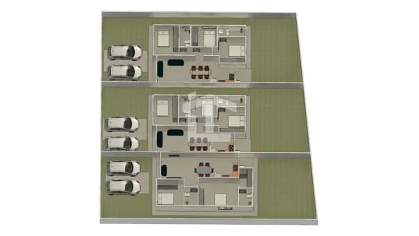 Casa 3 Quartos com Suíte | Alto Padrão | Programa MCMV Classe Média