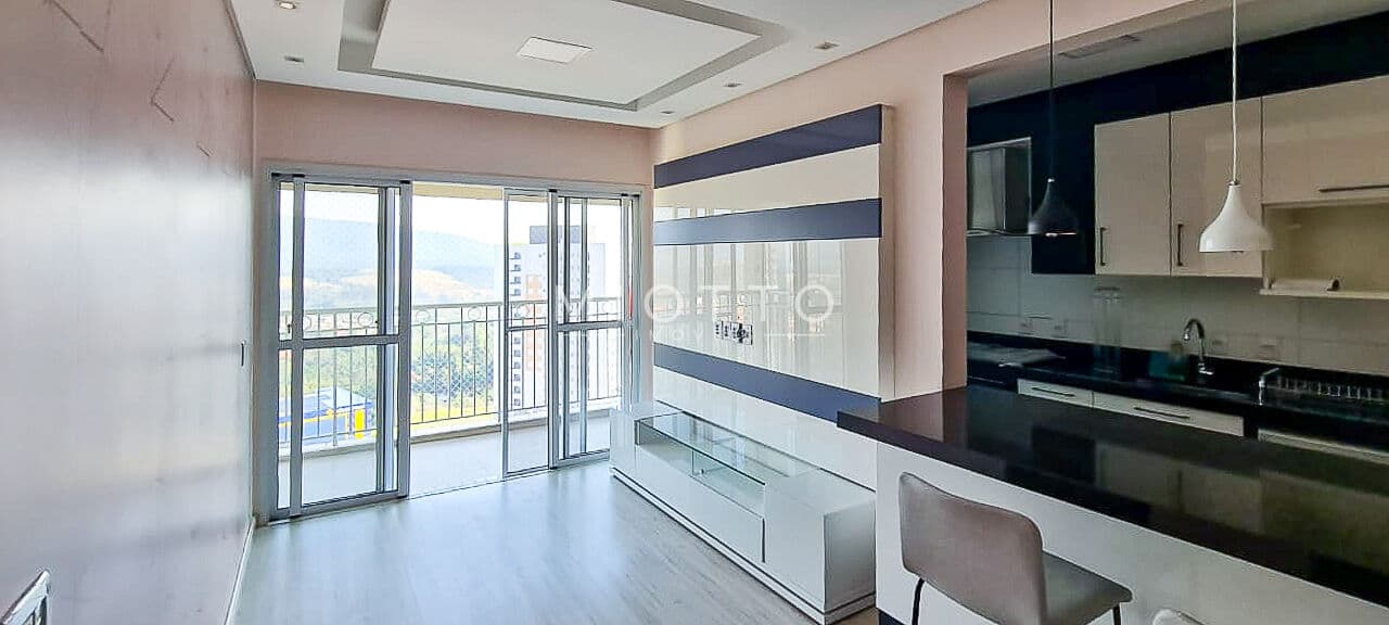 Apartamento mobiliado com 3 dormitórios à venda em Jundiaí – Vista livre e varanda gourmet