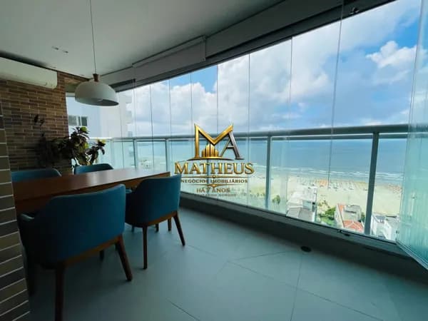 Apartamento com Vista Mar no Gonzaga – Locação Anual Porteira Fechada | Santos/SP 💎🌊