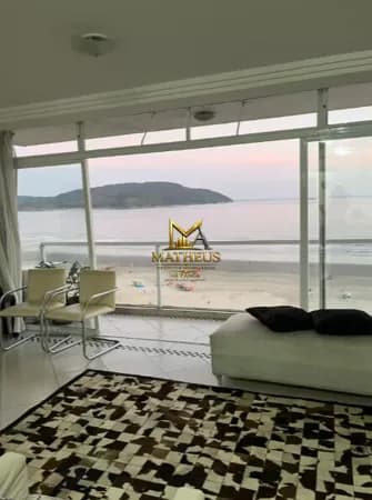 🏖️ APARTAMENTO FRENTE MAR PARA TEMPORADA – GONZAGA | SANTOS/SP