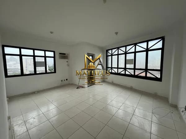 💼 SALA COMERCIAL PARA LOCAÇÃO ANUAL NA AVENIDA PEDRO LESSA – SANTOS/SP