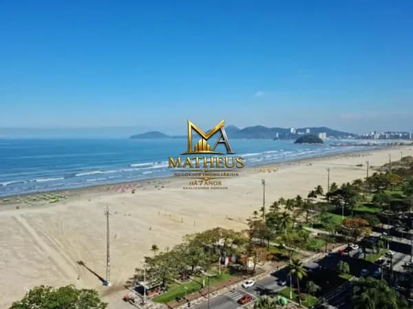 🏖️ APARTAMENTO MOBILIADO PARA LOCAÇÃO ANUAL NO GONZAGA – SANTOS/SP