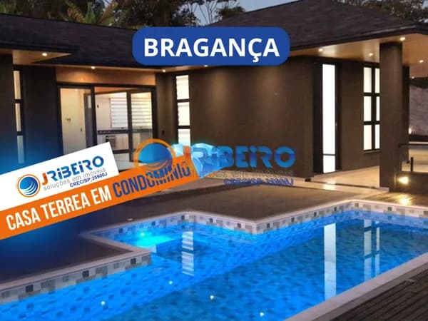 Casa Térrea em Elegante Condomínio Clube - Bragança, São Paulo