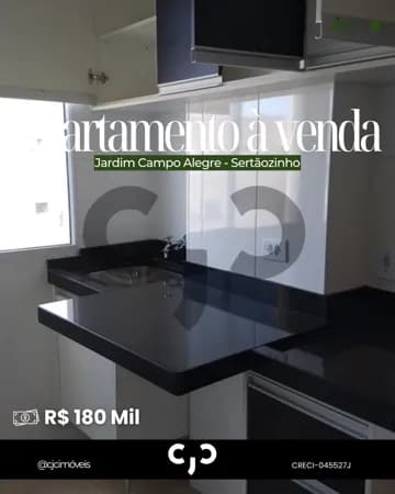 Apartamento no Campo Alegre - Sertãozinho - SP