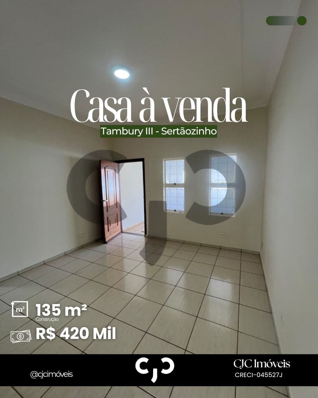 Casa no Tambury III - Sertãozinho - SP